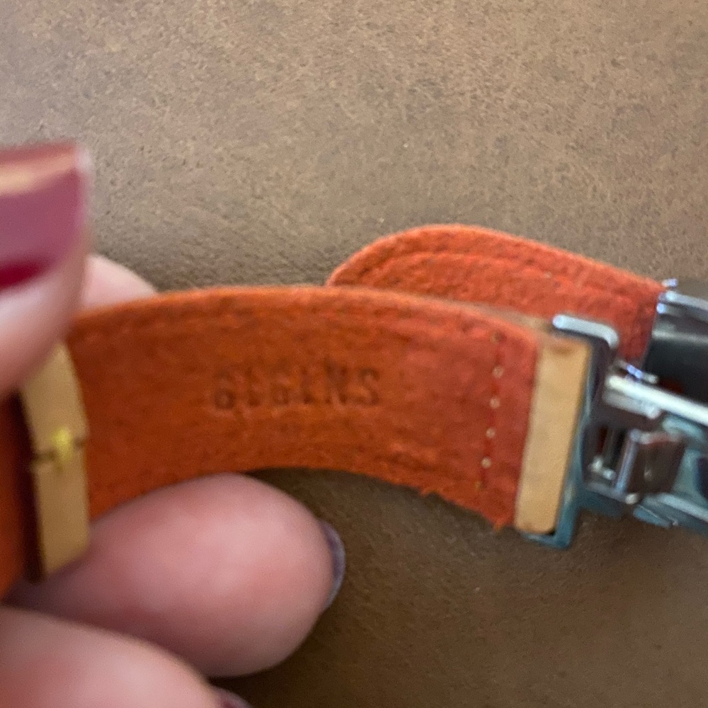 Silver vachetta Louis Vuitton bracelet - Picture 2 of 7